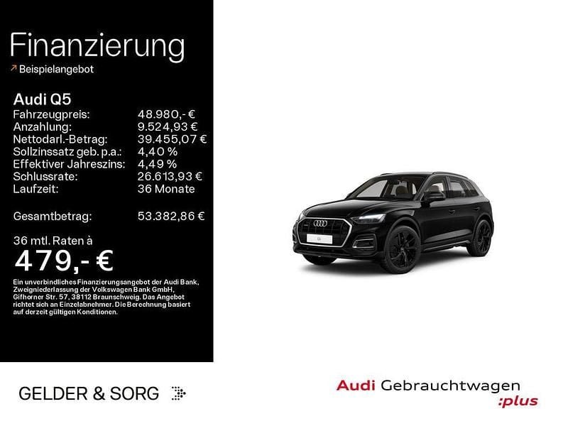 Gebraucht Audi Q5 Business 204 PS (150 kW) 2025 Brillantschwarz SUV