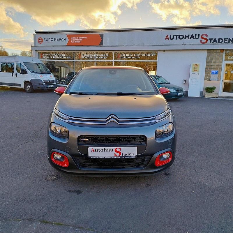 Gebraucht Citroën C3 Feel 82 PS (60 kW) 2017 Shark grau Kleinwagen