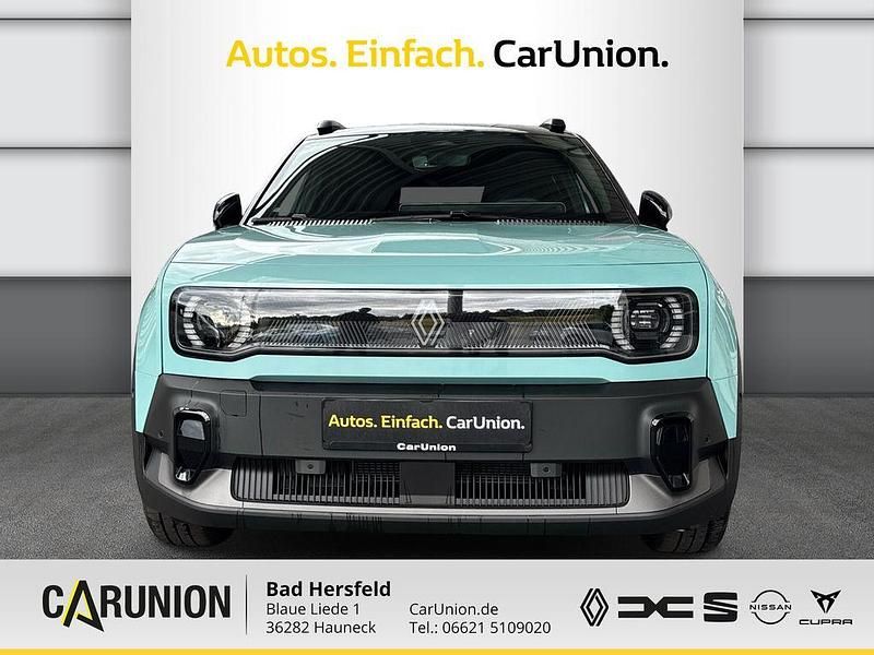 Neu Renault 4 E-Tech Iconic 110 kW (150 PS) 2025 Hautsdefrancegrün, black pe SUV