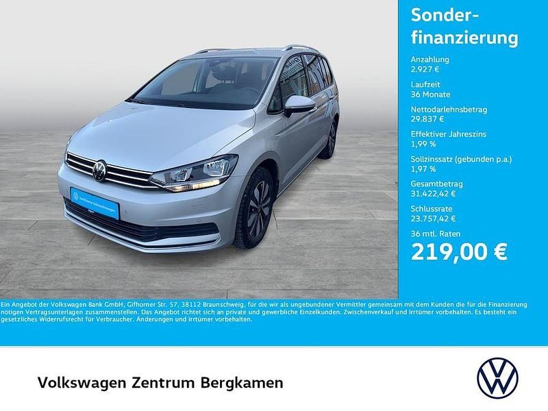 Ivory silver metallic Gebraucht 2024 VW Touran Move Van / Kleinbus | 32.764 € (Guter Preis) - Bild 1/4