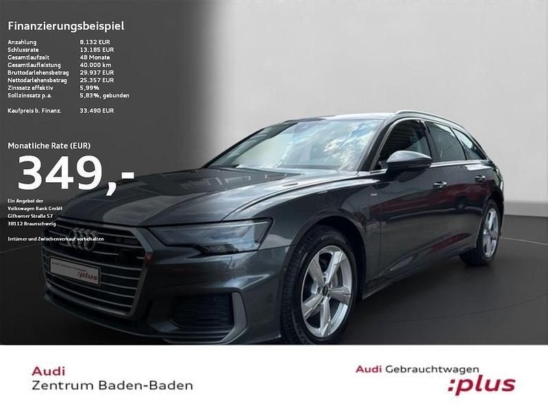 Daytonagrau perleffekt Gebraucht 2022 Audi A6 S-Line Kombi | 33.490 € (Guter Preis) - Bild 1/4