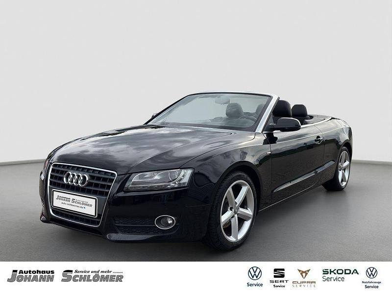 Schwarz Gebraucht 2010 Audi A5 Cabriolet Comfort Cabrio | 12.900 € (Fairer Preis) - Bild 1/4