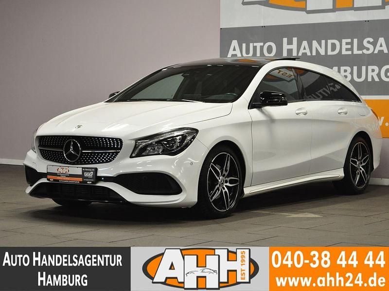 Weiß Gebraucht 2018 Mercedes CLA200 Shooting Brake AMG Kombi | 19.990 € (Guter Preis) - Bild 1/4