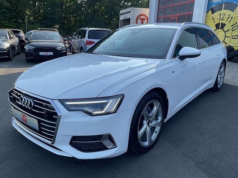 Ibisweiss Gebraucht 2022 Audi A6 S-Line Kombi | 31.900 € (Fairer Preis) - Bild 1/4