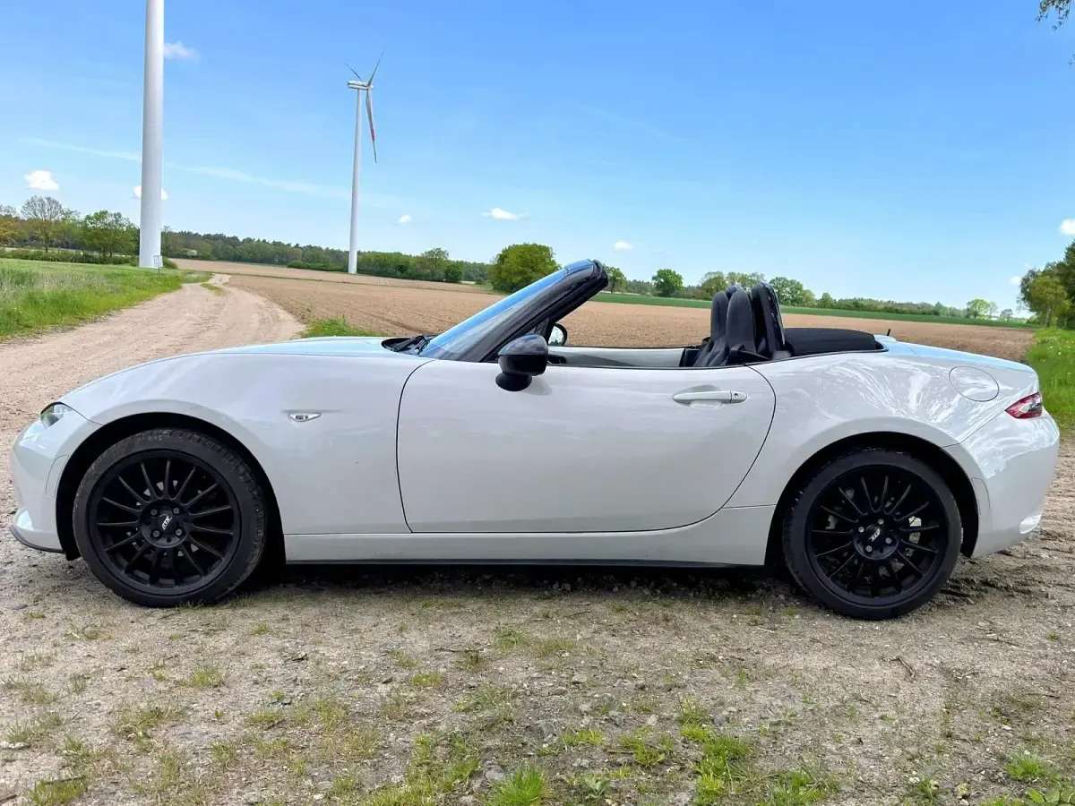 Gebraucht Mazda MX5 131 PS (96 kW) 2016 Weiß Cabrio