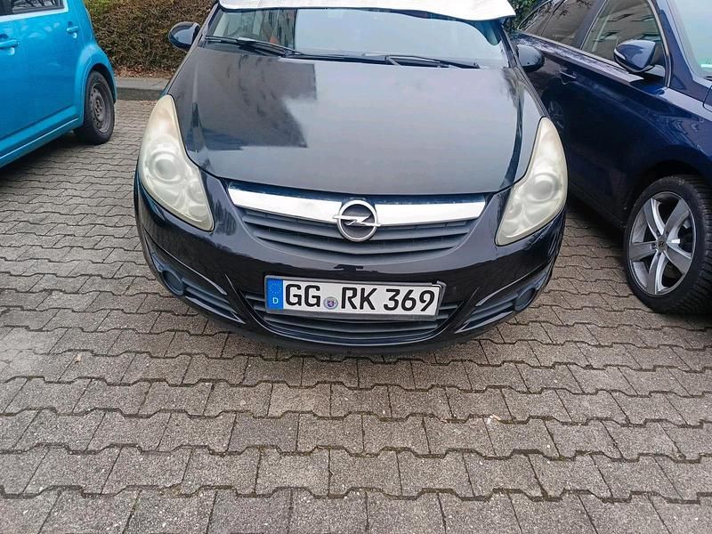 Gebraucht Opel Corsa 90 PS (66 kW) 2008 Schwarz Kleinwagen