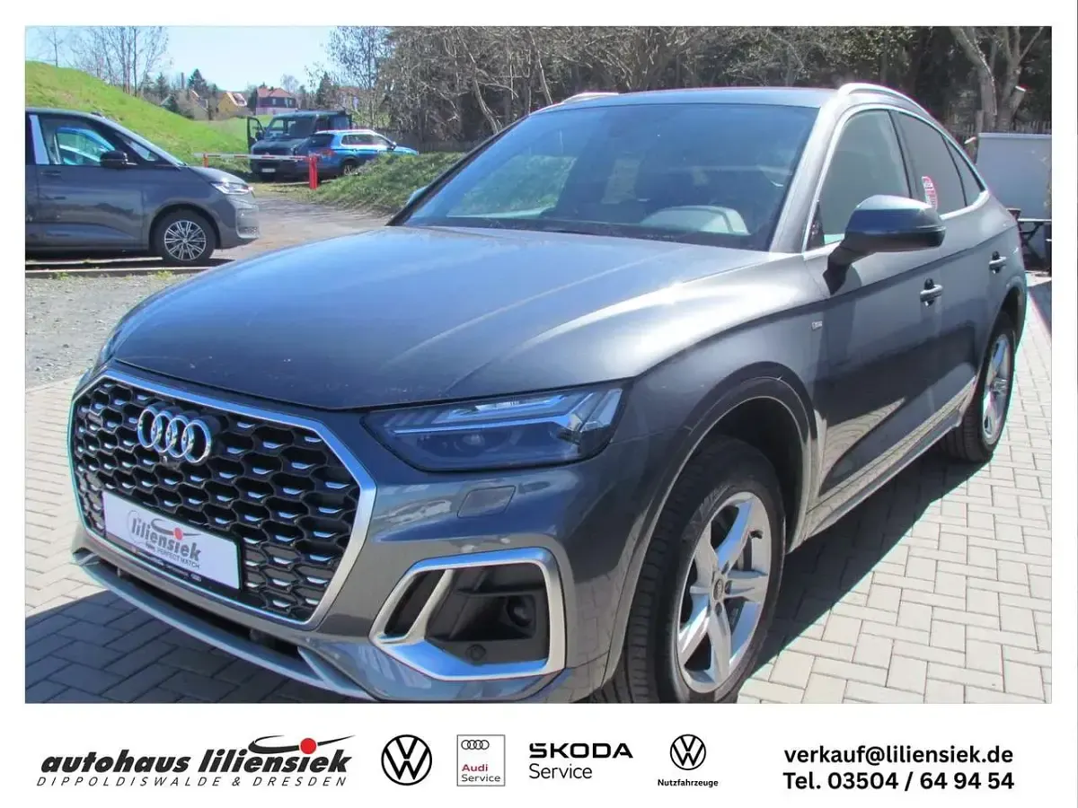 Gebraucht Audi Q5 Sportback S-Line 299 PS (219 kW) 2022 Grau SUV