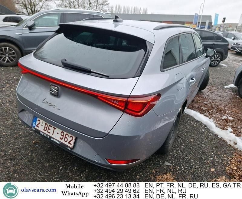 Gebraucht Seat Leon 116 PS (85 kW) 2021 Silber Limousine