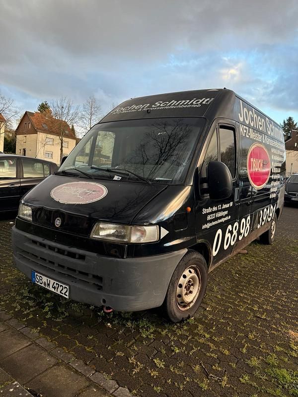 Gebraucht Fiat Ducato 128 PS (94 kW) 2002 Schwarz Van