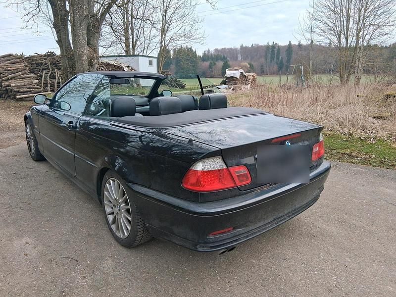 Gebraucht BMW 325 Cabriolet 192 PS (141 kW) 2000 Schwarz Cabrio