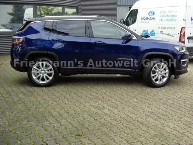 Gebraucht Jeep Compass Limited 150 PS (110 kW) 2020 Blau metallic SUV