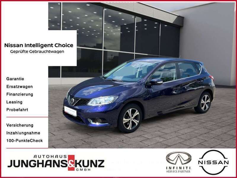 Blau Gebraucht 2015 Nissan Pulsar Acenta Limousine | 9.990 € - Bild 1/4