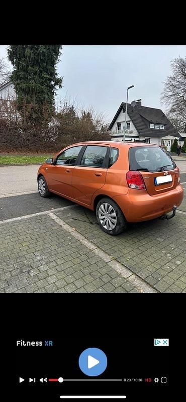 Gebraucht Chevrolet Kalos 72 PS (52 kW) 2007 Orange Kleinwagen
