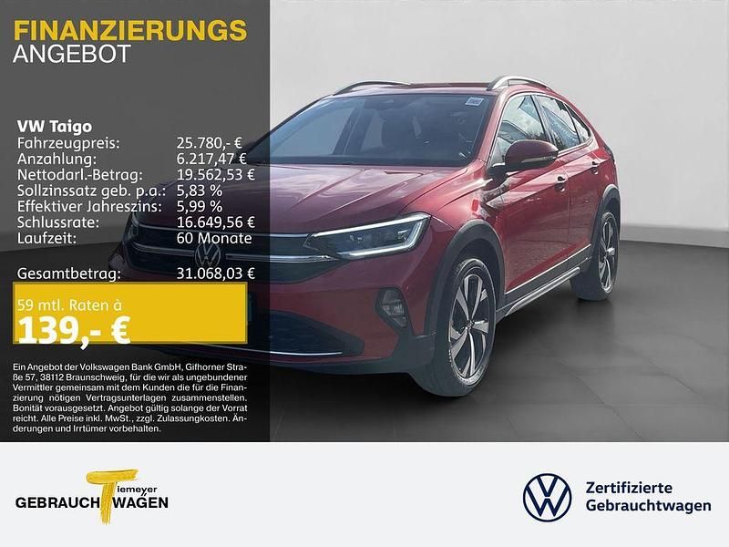 Neu VW Taigo Life 116 PS (85 kW) 2025 Rot SUV