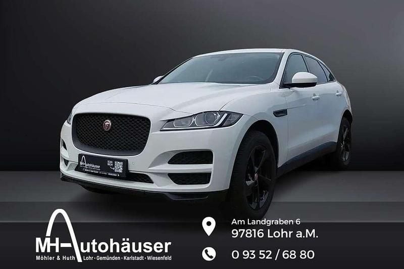 Fuji white Gebraucht 2017 Jaguar F-Pace Pure SUV | 19.990 € (Fairer Preis) - Bild 1/4