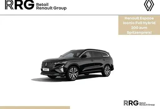 Ny Renault Espace Iconic 200 HK (147 kW) 2026 Sort SUV