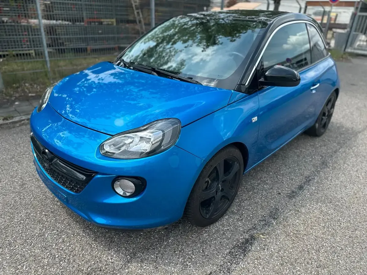Gebraucht Opel Adam Glam 87 PS (63 kW) 2015 Blau Kleinwagen