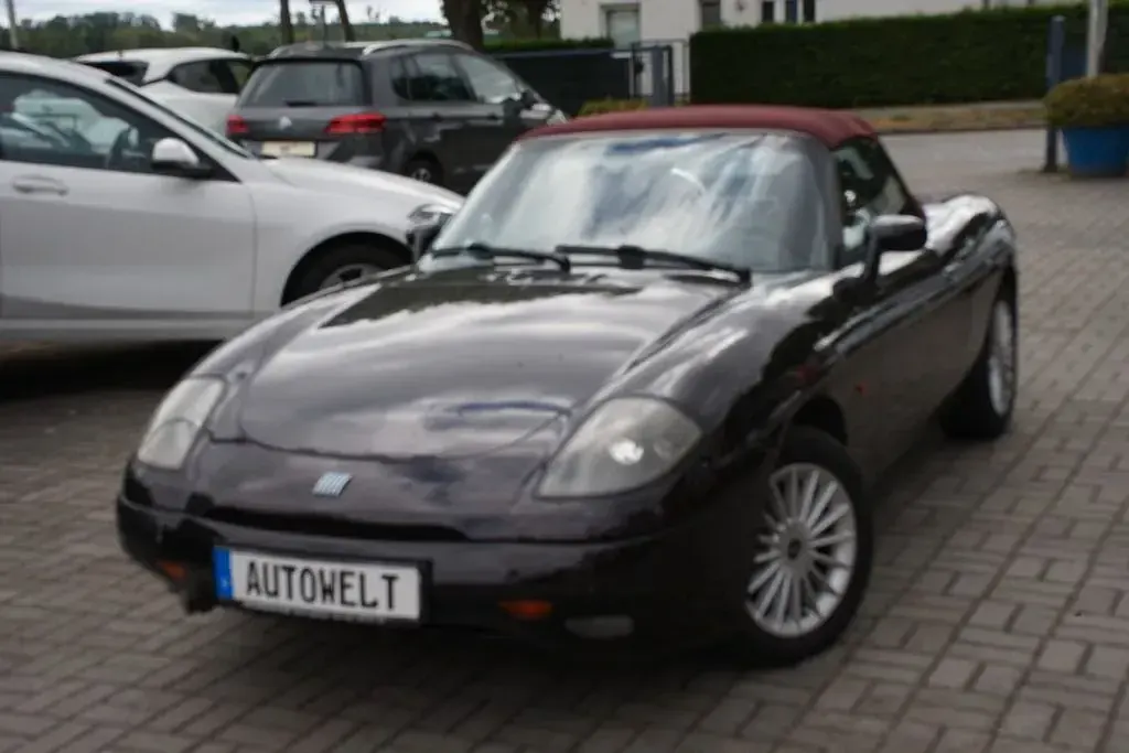 Gebraucht Fiat Barchetta 131 PS (96 kW) 2000 Schwarz Cabrio