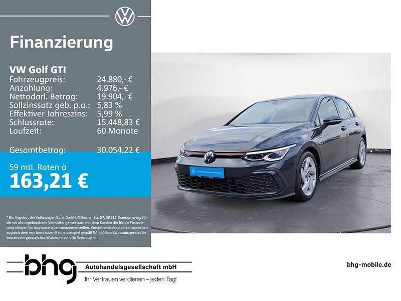 Grau Gebraucht 2023 VW Golf VIII GTI Limousine | 24.880 € (Superpreis) - Bild 1/4