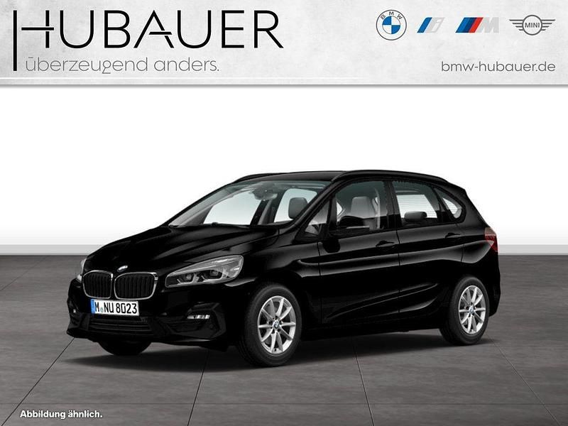 Schwarz Gebraucht 2019 BMW 218 Active Tourer Advantage Van / Kleinbus | 13.900 € (Guter Preis) - Bild 1/4