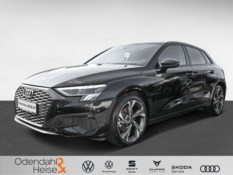 Mythosschwarz Gebraucht 2023 Audi A3 Sportback Advanced Plus Limousine | 26.480 € (Fairer Preis) - Bild 1/4