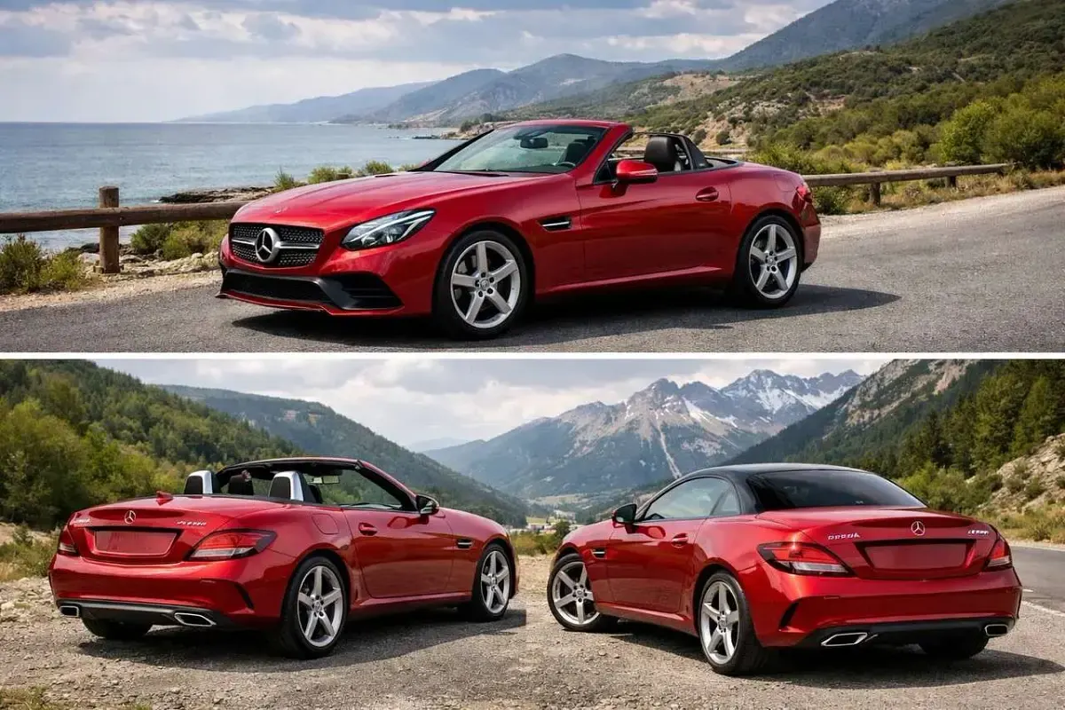 Gebraucht Mercedes SLC300 245 PS (180 kW) 2017 Rot Cabrio