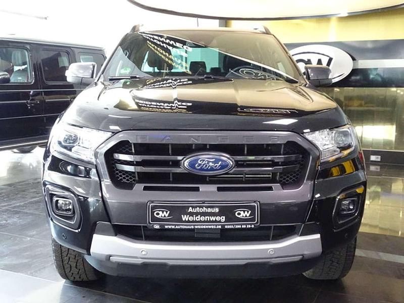 Gebraucht Ford Ranger Wildtrack 213 PS (156 kW) 2022 Obsidianschwarz metallic Pickup