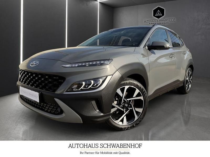 Gebraucht Hyundai Kona Pure 120 PS (88 kW) 2021 Galaxy grey / mic SUV
