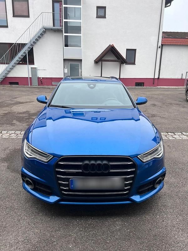 Blau Gebraucht 2016 Audi A6 S-Line Kombi | 24.600 € (Fairer Preis) - Bild 1/4