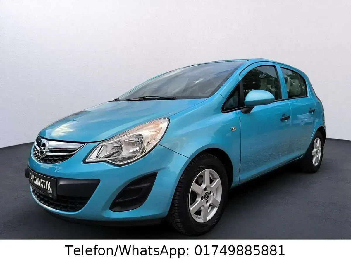 Gebraucht Opel Corsa Selection 86 PS (63 kW) 2012 Aquamarin mi2 Kleinwagen