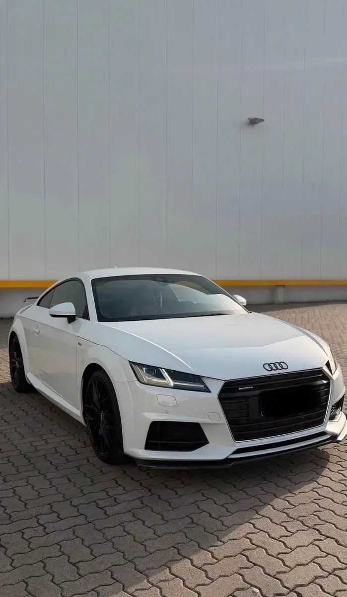 Używany Audi TT S-Line 365 KM (268 kW) 2015 Biały Coupe
