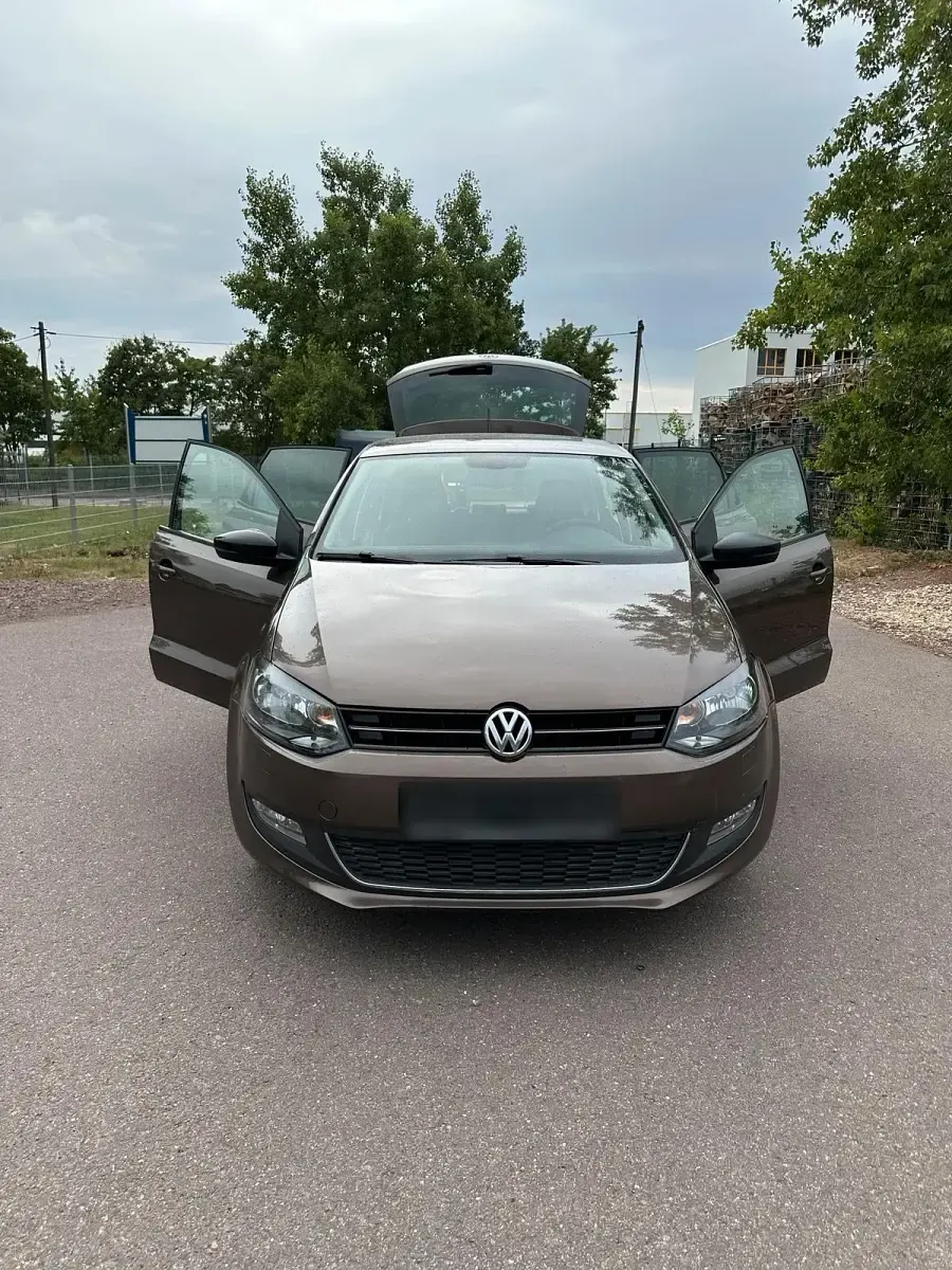 Gebraucht VW Polo Match 69 PS (50 kW) 2012 Braun Kleinwagen
