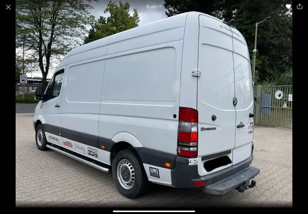Gebraucht Mercedes Sprinter 163 PS (119 kW) 2012 Weiß Van