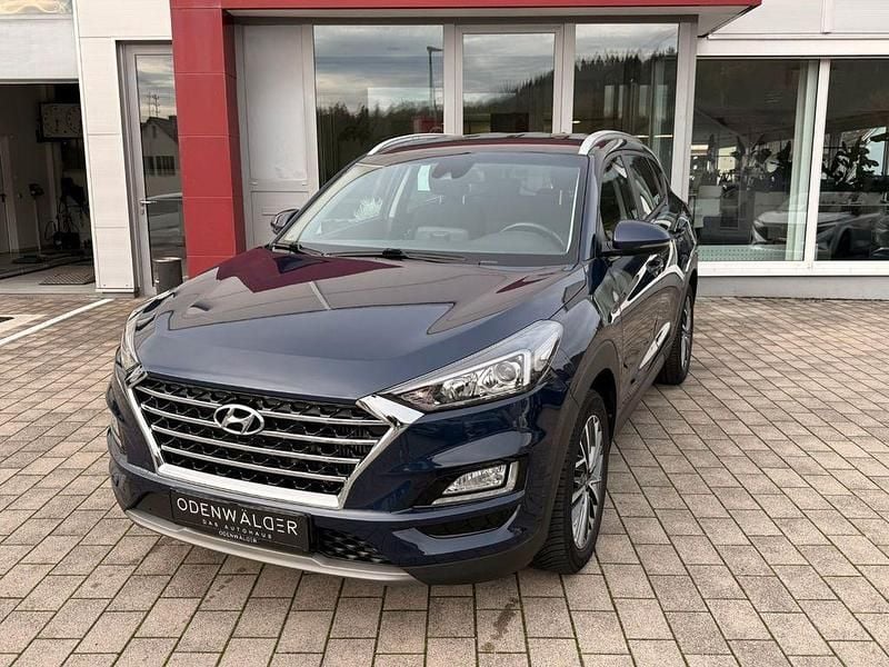Blau Gebraucht 2019 Hyundai Tucson Advantage SUV | 18.944 € (Fairer Preis) - Bild 1/4