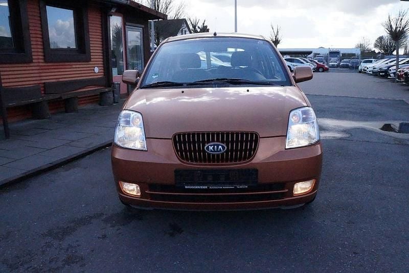 Gebraucht Kia Picanto EX 65 PS (47 kW) 2004 Orange Kleinwagen