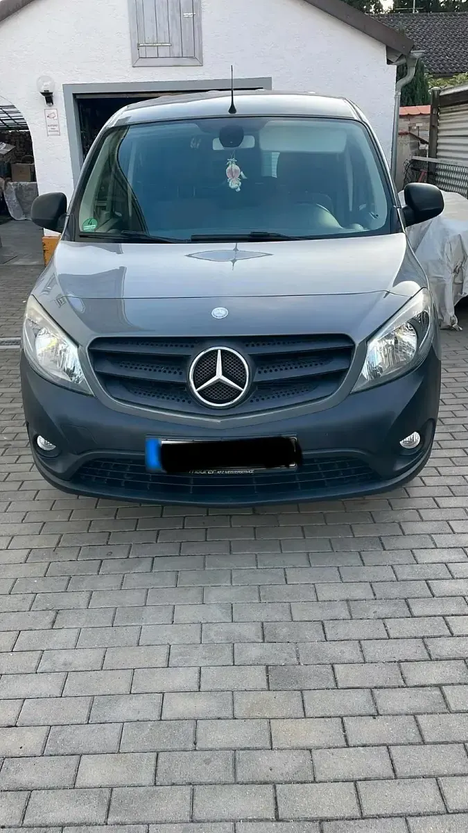 Gebraucht Mercedes Citan 111 109 PS (80 kW) 2014 Grau Van / Kleinbus