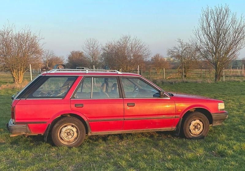 Gebraucht Nissan Bluebird 67 PS (49 kW) 1987 Rot Kombi