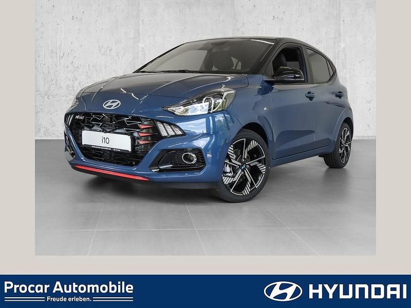 Blau Neu 2025 Hyundai i10 N Line Kleinwagen | 19.940 € (Fairer Preis) - Bild 1/4