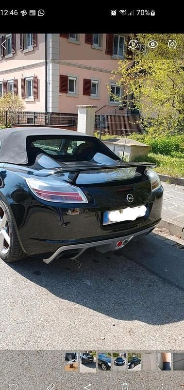 Second-hand Opel GT 264 CP (194 kW) 2007 Negru Cabrio