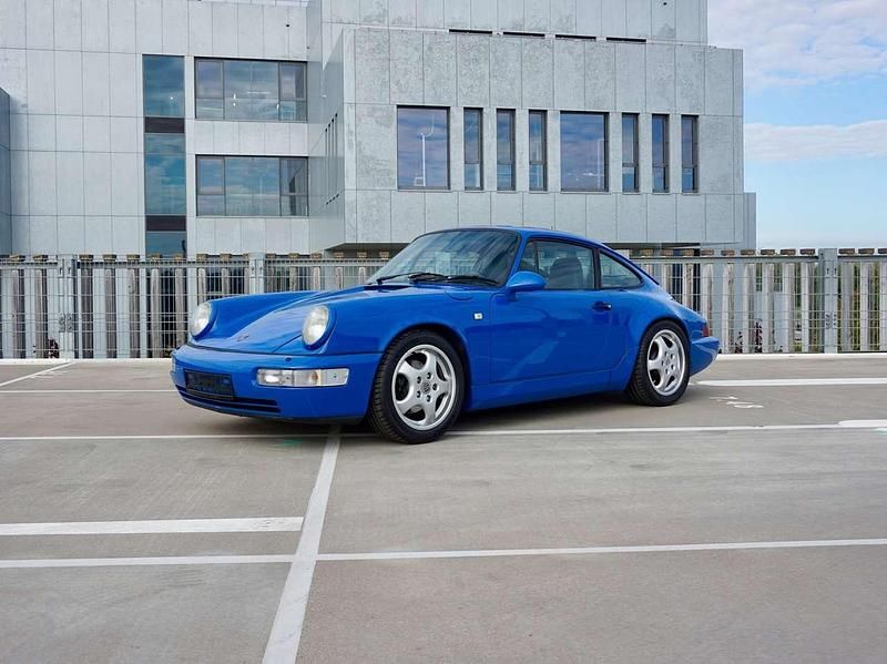 Blau Gebraucht 1992 Porsche 911 Carrera Coupé | 76.999 € - Bild 1/4