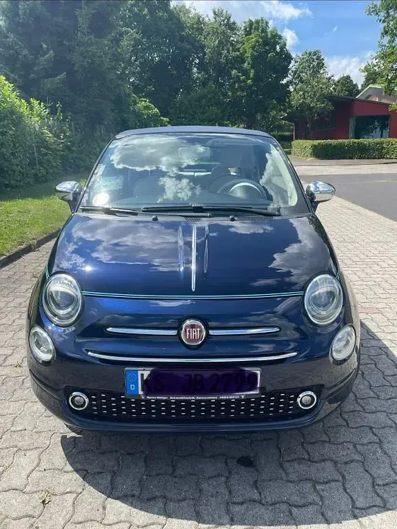 Gebraucht Fiat 500C Riva 69 PS (50 kW) 2017 Blau Cabrio