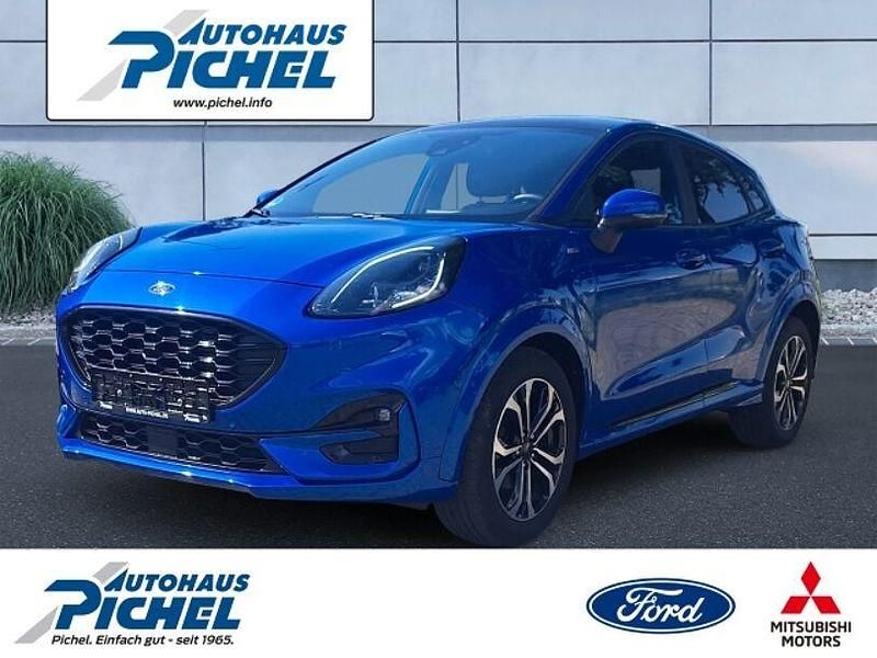 Dynamicblau metallic Gebraucht 2021 Ford Puma Gen-E ST-Line SUV | 19.990 € - Bild 1/4