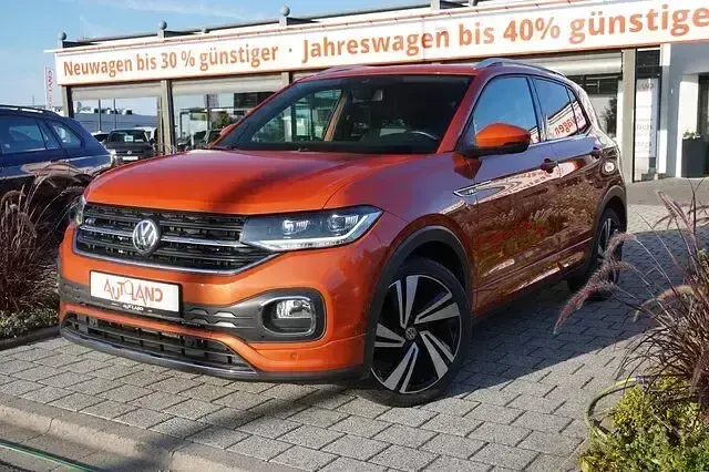 Gebraucht VW T-Cross Style 116 PS (85 kW) 2019 Energetic orange metallic SUV