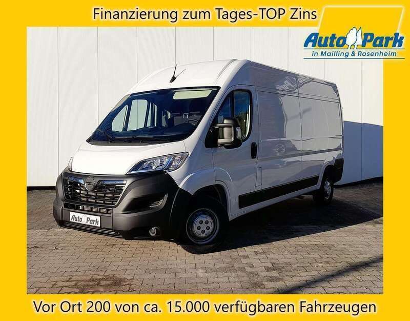 Lackierung weiss icy Gebraucht 2023 Opel Movano Edition Van | 29.627 € (Teuer) - Bild 1/3
