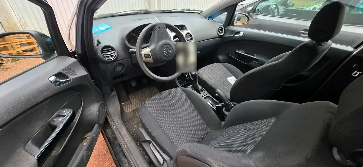 Gebraucht Opel Corsa 60 PS (44 kW) 2009 Schwarz Kleinwagen