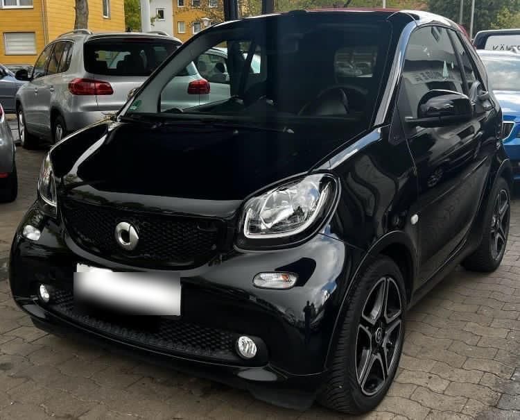 Schwarz Gebraucht 2017 Smart ForTwo Cabrio Prime Cabrio | 11.900 € (Guter Preis) - Bild 1/1