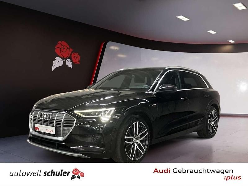 Mythosschwarz metallic Gebraucht 2019 Audi e-tron Advanced SUV | 31.000 € (Guter Preis) - Bild 1/4