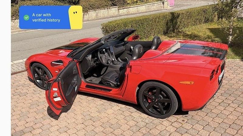 Używany Corvette C6 404 KM (297 kW) 2007 Czerwony Kabriolet