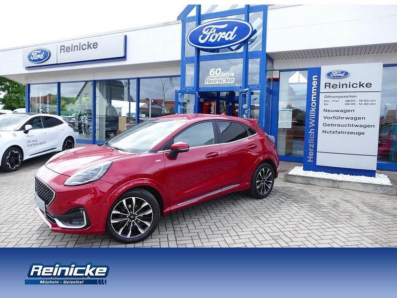 Rot Gebraucht 2021 Ford Puma Vignale SUV | 21.850 € (Etwas zu teuer) - Bild 1/4