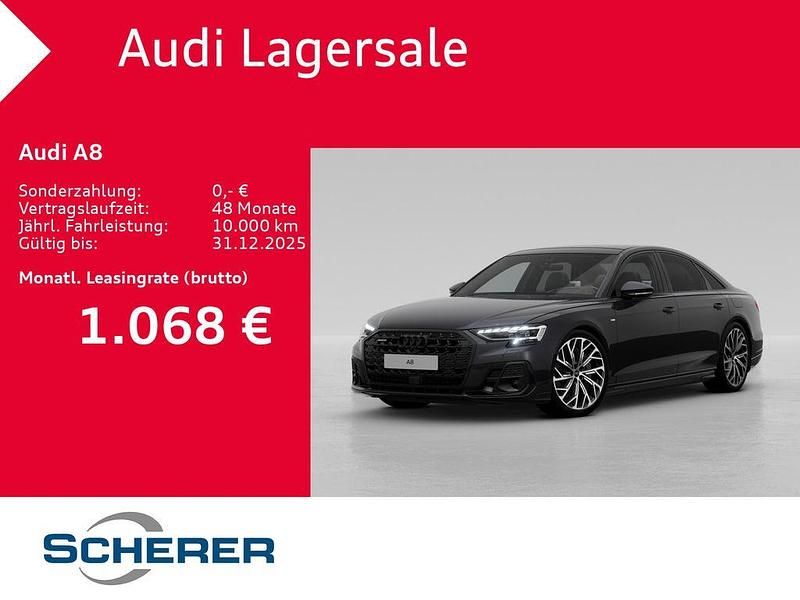 Schwarz Neu 2025 Audi A8 Sport Limousine | 112.990 € - Bild 1/4